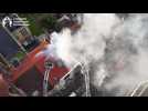 Un incendie s'est déclaré à Saint-Gilles