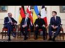 "L'unité" entre l'Europe, l'Ukraine et Washington est "très importante", dit Volodymyr Zelensky