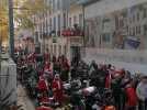 La Balade des Père Noël motards à Béziers
