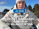JO 2026 : "C'était fou" Vincent Maharavo de retour de Milan-Cortina.