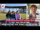  C'est très important, même en tant que jeune, d'aller voter 
