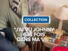 Alain, collectionneur, admirateur de Johnny Hallyday
