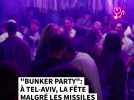 "Bunker party": à Tel-Aviv, la fête malgré les missiles