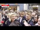 VIDÉO. Municipales 2026. Marine Le Pen en visite à La Flèche pour soutenir le candidat du Rassemblement National