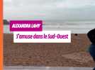 Alexandra Lamy s'amusent dans le Sud-Ouest