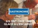 Ils ont créé une glace à l'escargot