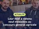 Leur miel a obtenu neuf médailles au concours général agricole