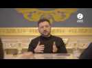 VIDÉO. Ukraine, Moyen-Orient, drones... notre entretien avec Volodymyr Zelensky