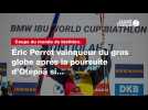VIDÉO. Coupe du monde de biathlon. Éric Perrot vainqueur du gros globe après la poursuite d'Otepää si...