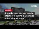 VIDÉO. Paris-Nice. À quelle heure et sur quelle chaîne TV suivre la 7e étape entre Nice et Isola ?
