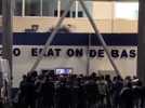 Les supporters sont entrés dans le stade