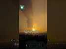En Iran, les images impressionnantes après des frappes sur des dépôts de pétrole à Téhéran