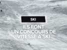 Ils dépassent les 100 km/h à ski
