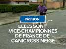 Passion : Elles sont vice-championnes de France de Canicross Neige