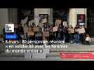 8 mars : 80 personnes réunies à Cambrai « en solidarité avec les femmes du monde entier »
