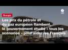 VIDEO. Les prix du pétrole et du gaz européen flambent, le gouvernement étudie « tous les scénarios » pour aider les Français