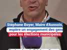 Stéphane Boyer, Maire d'Aussois, espère un engagement des gens pour les élections municipales