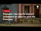VIDEO. Voyages : les courts séjours séduisent de plus en plus les Français