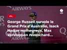 VIDÉO. F1. George Russell survole le Grand Prix d'Australie, Isack Hadjar malheureux, Max Verstappen revanchard...
