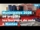 VIDÉO. Municipales 2026 : dans les coulisses de la mise en place des bureaux de vote à Nantes