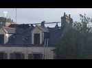 Un incendie ravage une maison boulevard de la Gare à Quimperlé