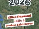 Municipales - Gilles Reynaud réélu maire d'Oradour-Saint-Genest