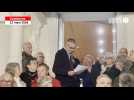 VIDÉO. Résultats élections municipales 2026 à Coutances. Le maire proclame la victoire d'Etienne Savary