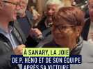 Municipales à Sanary: la joie de Philippe Héno et de son équipe après la victoire