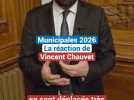 La première réaction de Vincent Chauvet, réélu à la mairie d'Autun