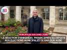 La réaction d'Emmanuel Provin après sa défaite aux élections municipales de Bar-sur-Aube