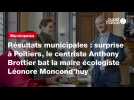 VIDEO.Résultats municipales : surprise à Poitiers, le centriste Anthony Brottier bat la maire écologiste...
