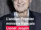 L'ancien Premier ministre français Lionel Jospin est décédé