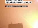Deux missiles iraniens s'abattent sur des villes israéliennes