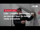 VIDEO. Résultats municipales 2026 à Lille : Arnaud Deslandes élu au second tour, la mairie reste socialiste