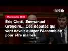 VIDEO. Municipales 2026 : Éric Ciotti, Emmanuel Grégoire... Ces députés qui vont devoir quitter l'Assemblée pour être m...