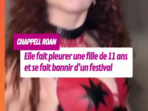 VIDEO : Chappell Roan bannie d?un c�l�bre festival de musique apr�s avoir fait pleurer la fille de Jude Law