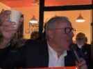 Municipales - Scènes de liesse au local de campagne de Denis Thuriot, après sa réélection à Nevers