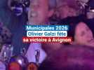 Municipales : Olivier Galzi fête sa victoire à Avignon
