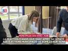 La réaction d'Angélique Ranc après sa défaite aux élections municipales de Romilly-sur-Seine (Aube)