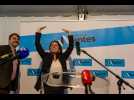 VIDÉO. Nantes : Johanna Rolland (PS) l'emporte, la gauche laisse éclater sa joie