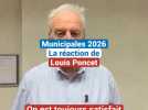 La réaction de Louis Poncet élu à Marcigny