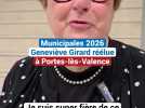 Municipales : Geneviève Girard (DVD) réélue à Portes-lès-Valence