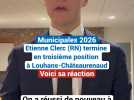 Etienne Clerc termine à la 3e position aux élections municipales de Louhans-Châteaurenaud