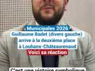 Guillaume Badet termine à la deuxième position des élections de Louhans-Châteaurenaud