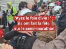 "Ayez le foie divin !" : ils ont fait la fête sur le semi-marathon