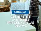 Cette petite entreprise fait des matelas de A à Z