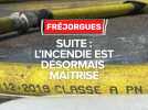 Le feu de la ZAC de Fréjorgues désormais maîtrisé
