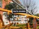 Une grue de 19 mètres s'effondre en pleine journée à Valence-d'Agen