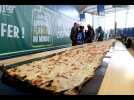 89 mètres, le record du monde de la plus longue tarte flambée pulvérisé par Stoeffler