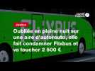 VIDÉO. Oubliée en pleine nuit sur une aire d'autoroute, elle fait condamner Flixbus et va toucher 2 500 ¬